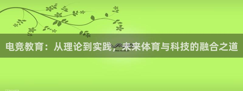 乐鱼电竞app：电竞教育：从理论到实践，未来体育与科技的融合之道